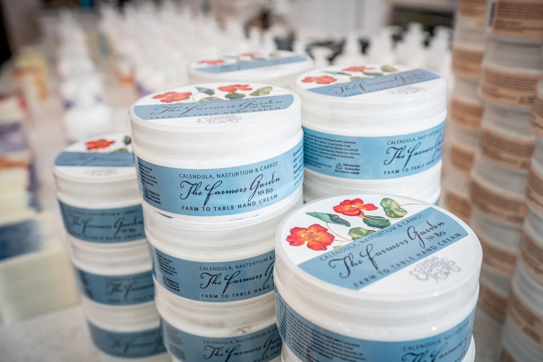 The Farmers Garden 8 Oz. ~ Farm To Table Hand Cream by Essential Journeys, handmade bath and body detail photo 9