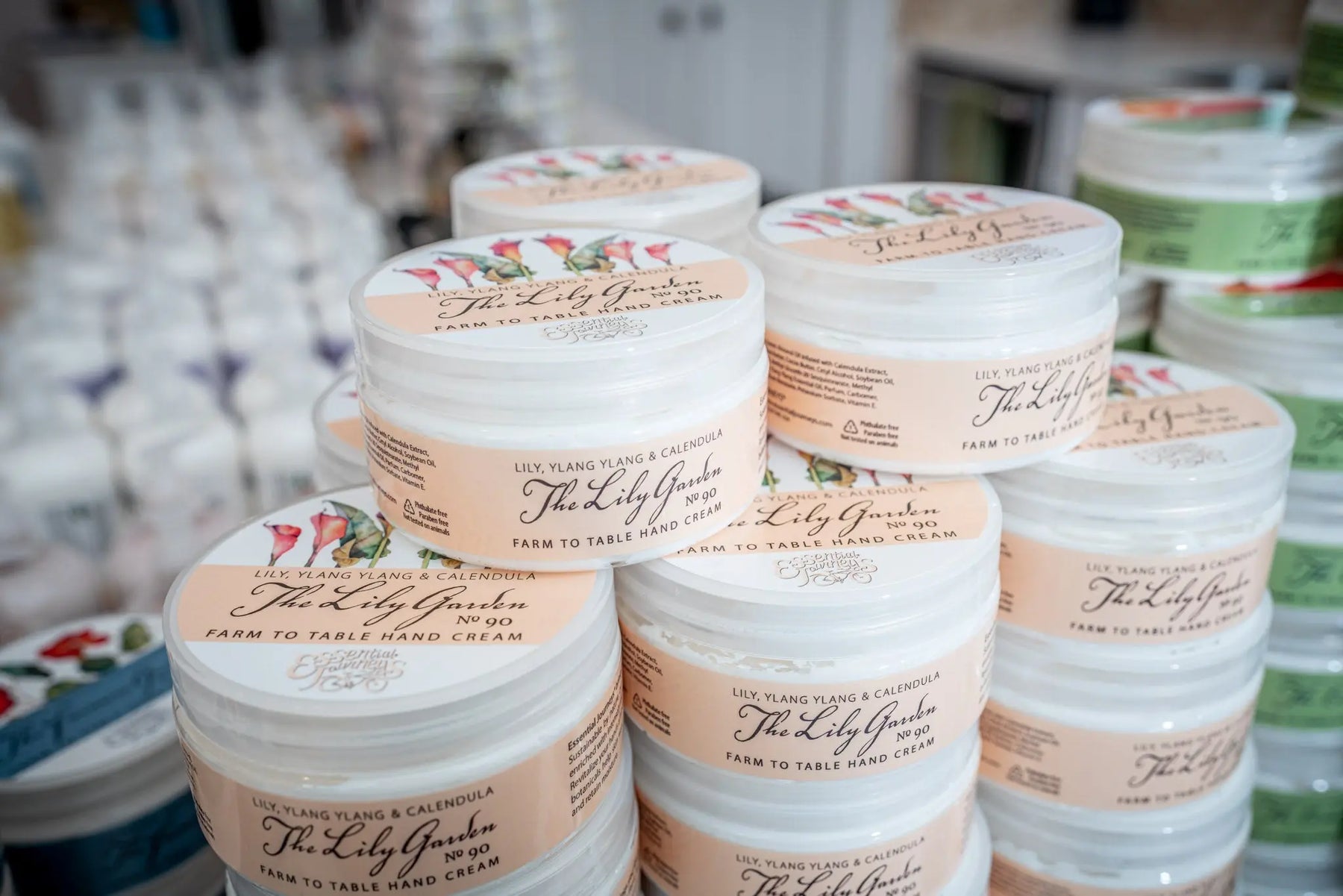 The Lily Garden 8 Oz. ~ Farm To Table Hand Cream by Essential Journeys, travel planning service detail photo 3
