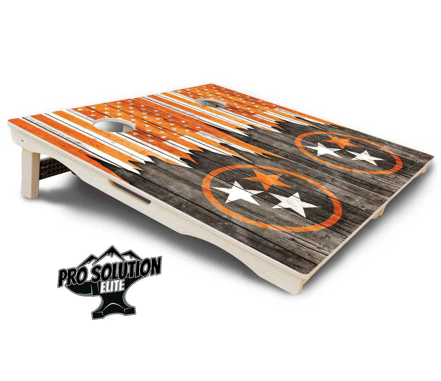 TN Orange Flag Cornhole Boards - Pro Solution Elite Series Cornhole Solutions