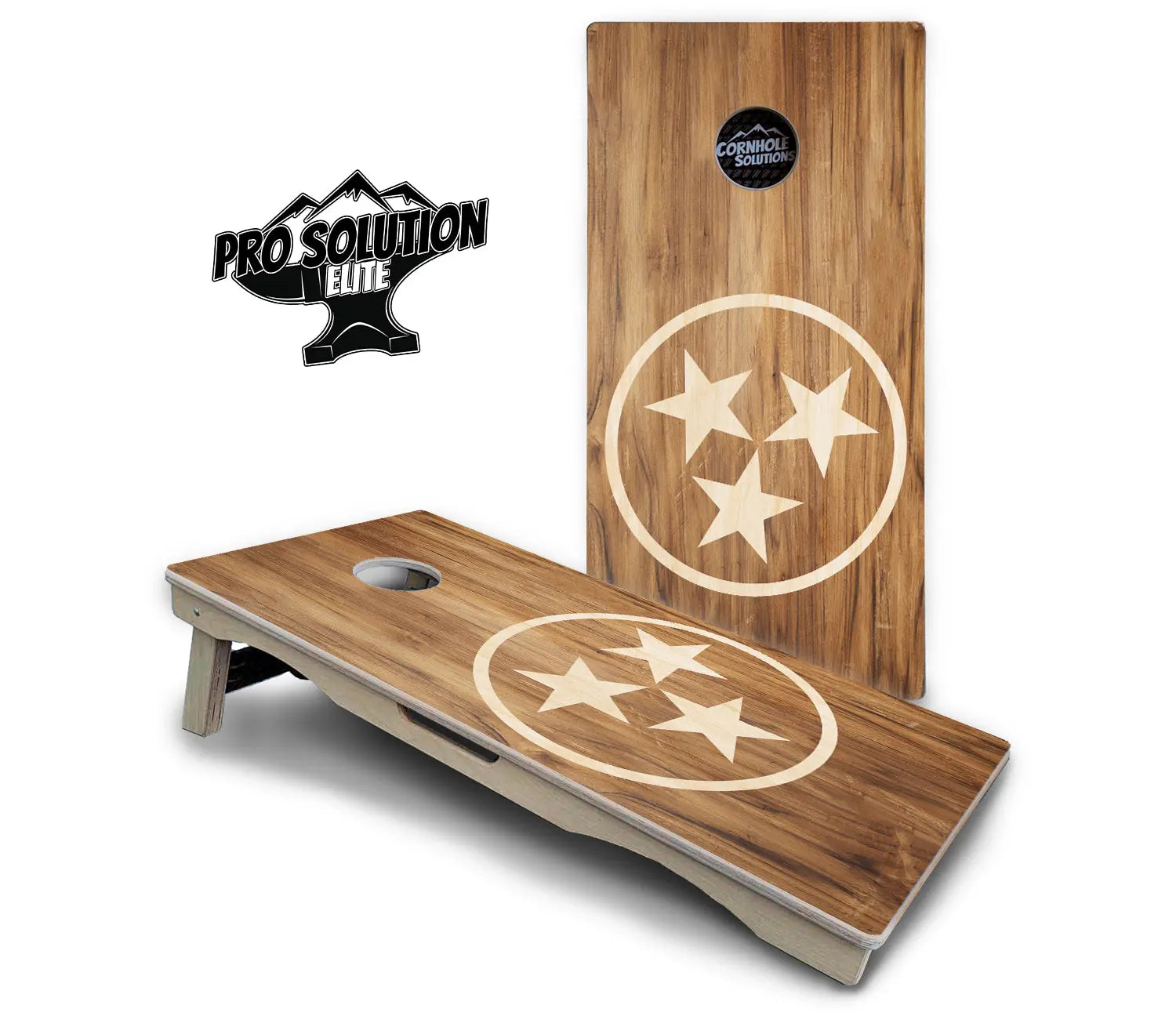 TN Tri-Star Cornhole Boards - Pro Solution Elite Series Cornhole Solutions