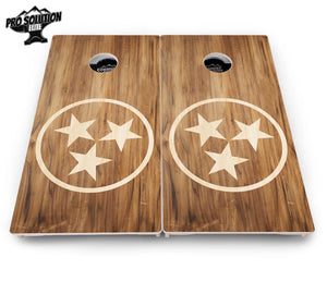 TN Tri-Star Cornhole Boards - Pro Solution Elite Series Cornhole Solutions
