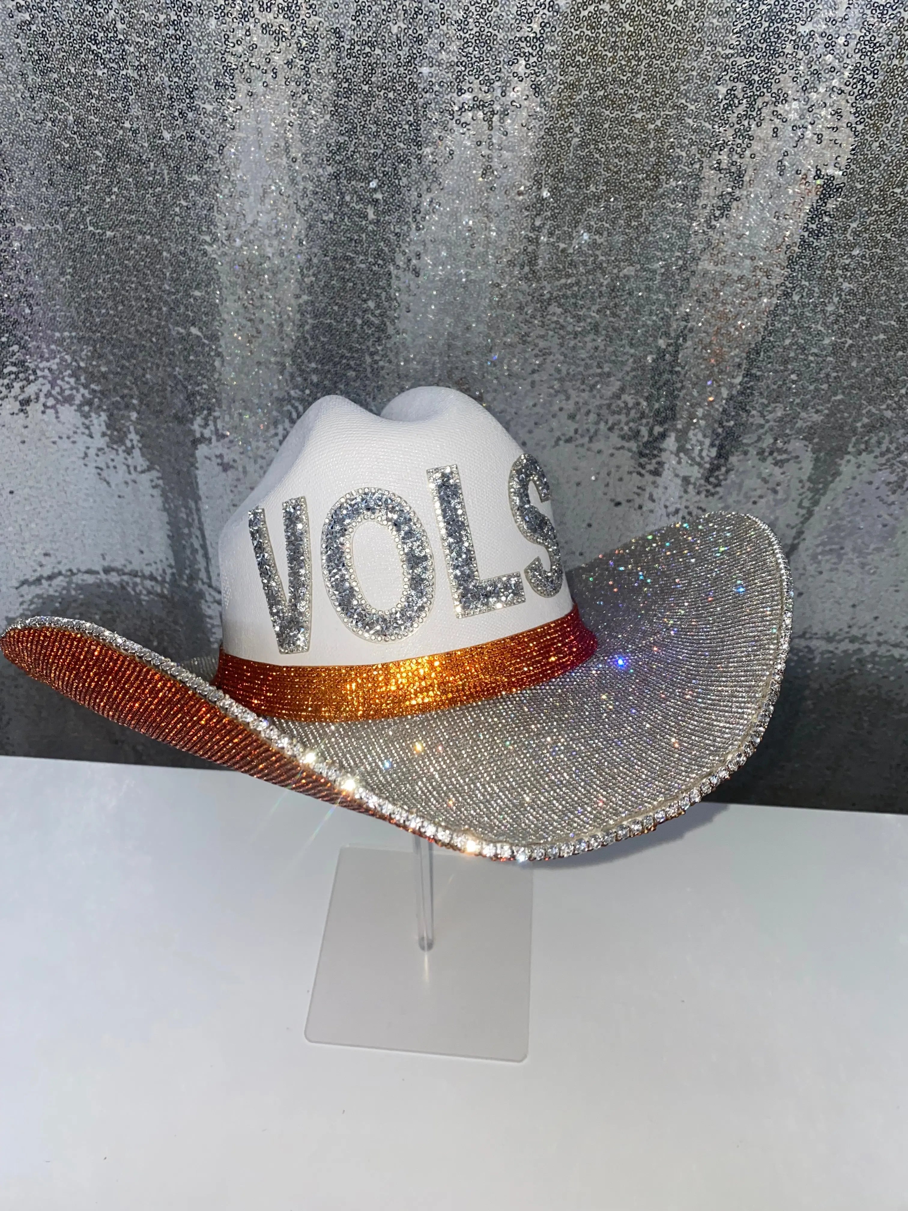TN VOLS Hat by Rhinestone Cowgirl, Southern lifestyle apparel detail photo 2
