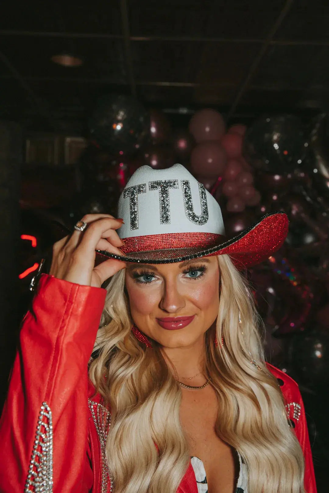 TTU Hat by Rhinestone Cowgirl, Southern lifestyle apparel main product photo