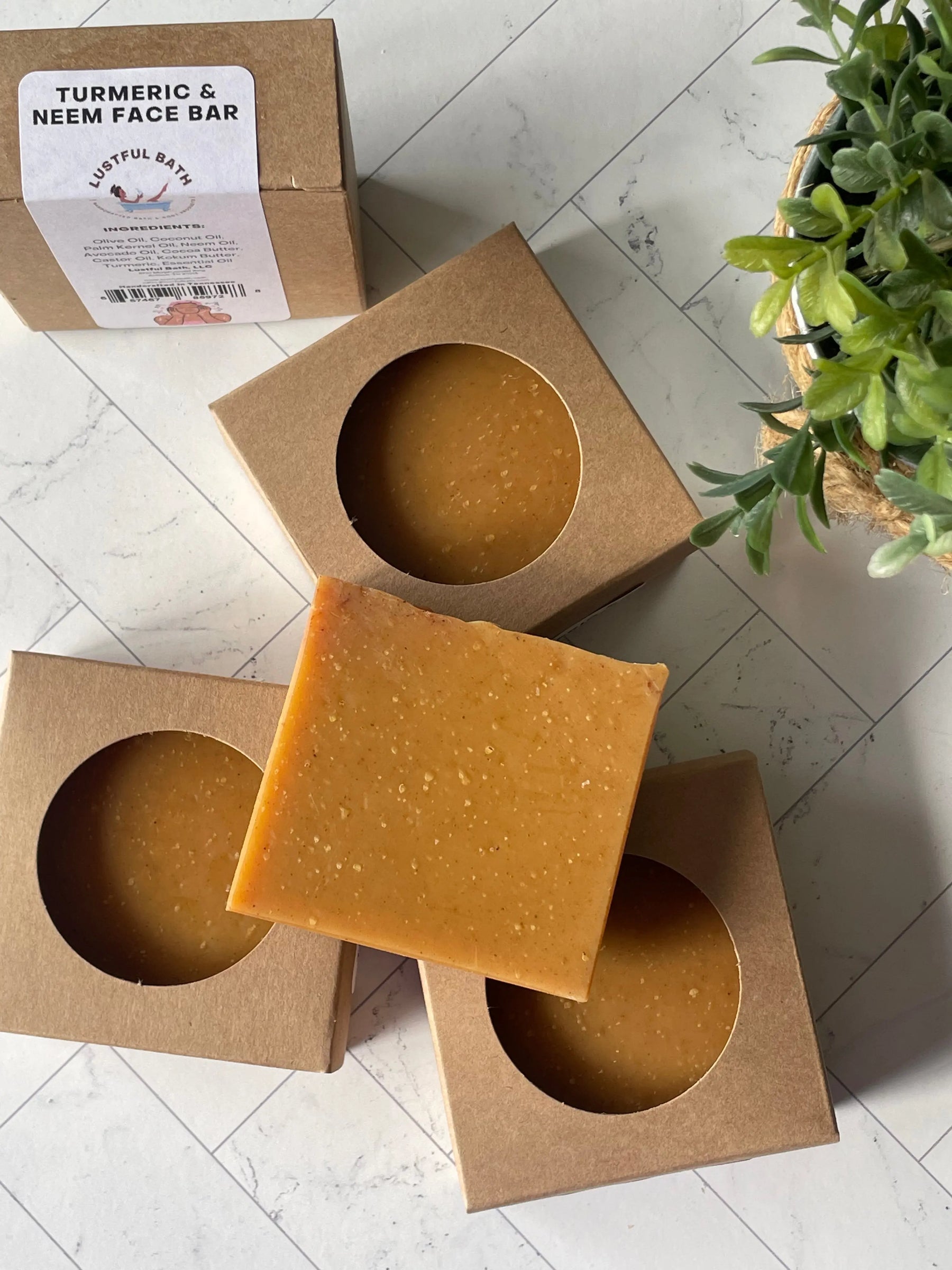 TURMERIC & NEEM FACE BAR - Main Street Collective