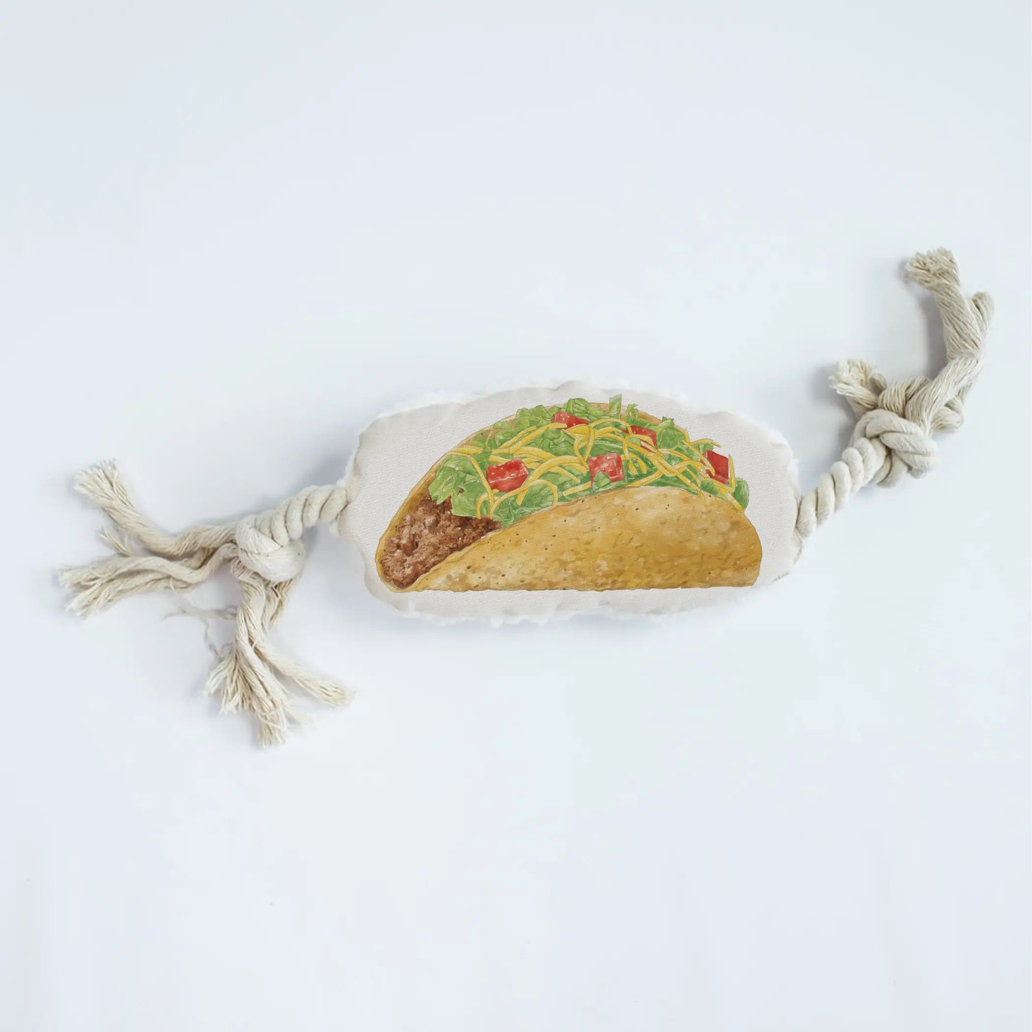 Taco Dog Rope Toy by Nola Tawk, 3D printed gift main product photo