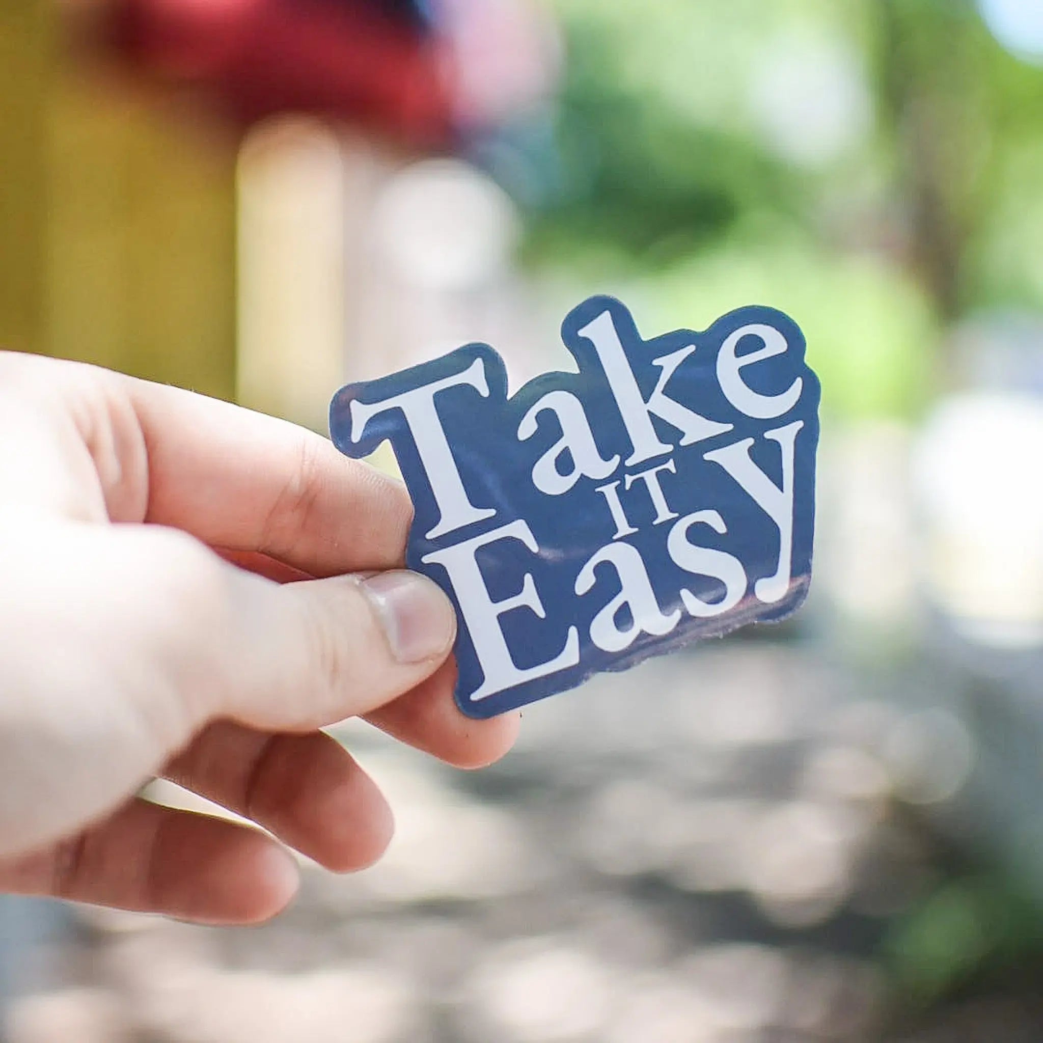 Take it Easy - Sticker by Still Magnolia, vinyl decal main product photo
