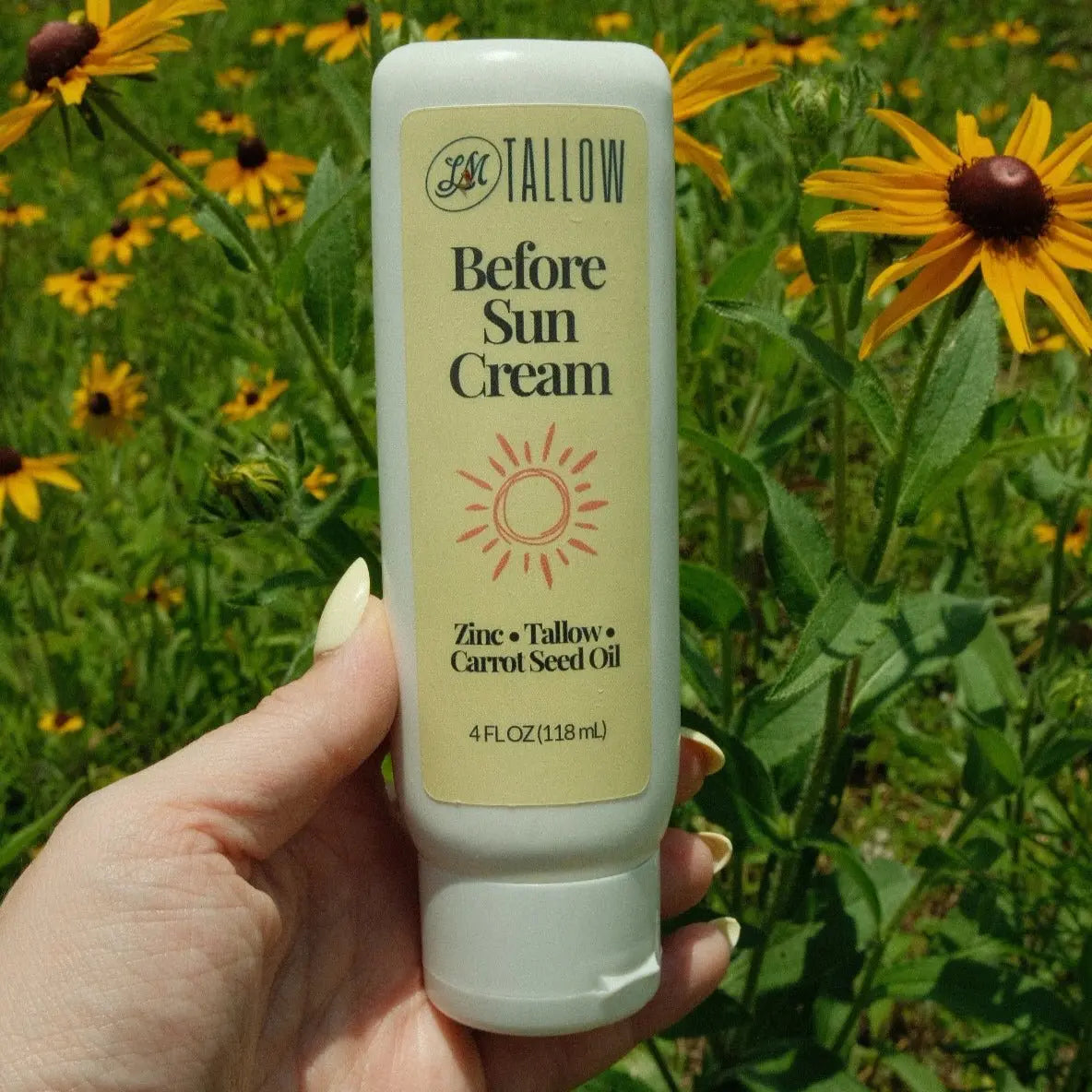 Tallow Sun Care Duo - Natural Before & After Sun Cream Gift Set with Zinc Oxide The Lady May