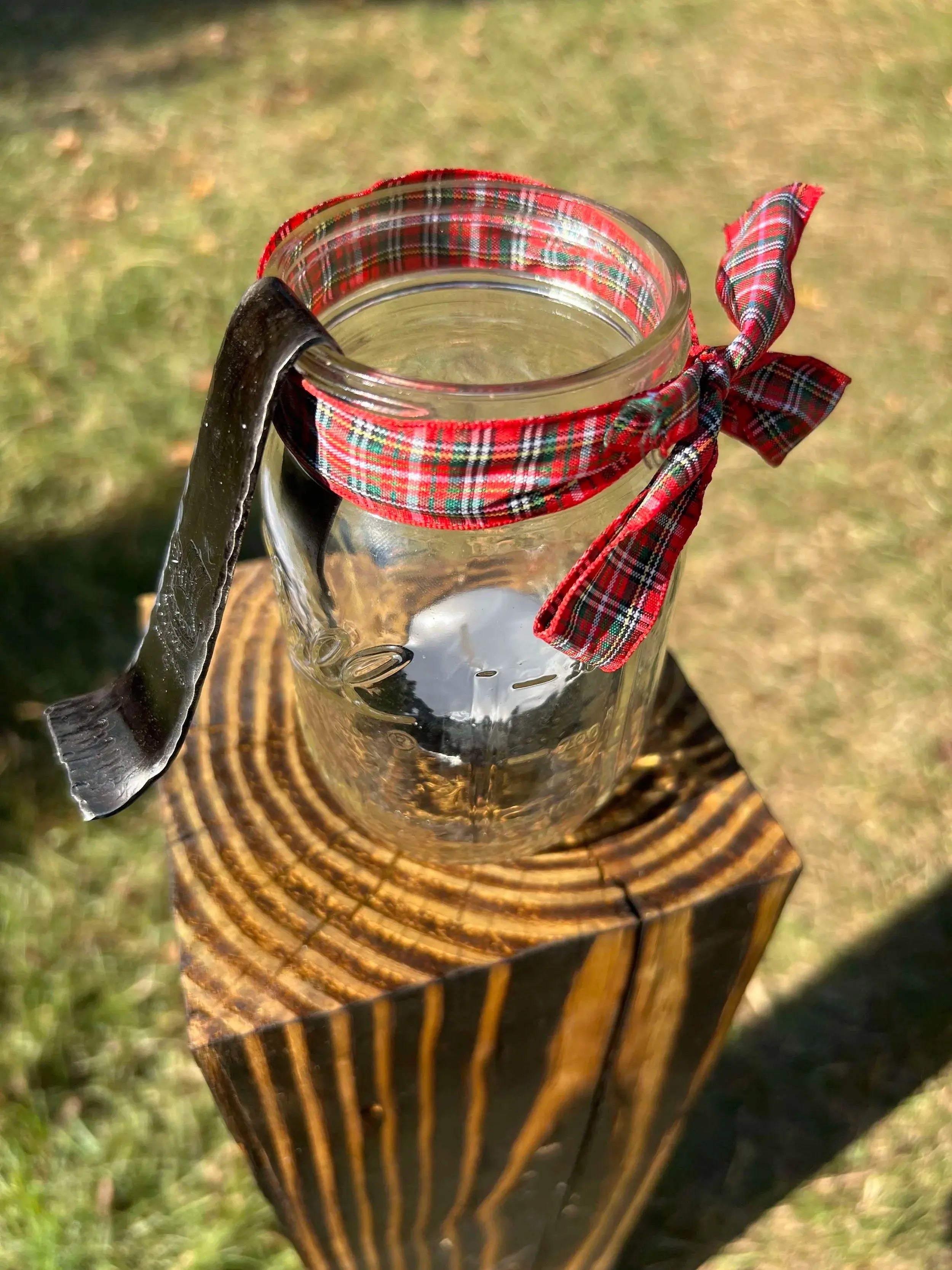 Tea Light Candle Holder by Redbeard's Forge LLC, Southern food gift detail photo 2