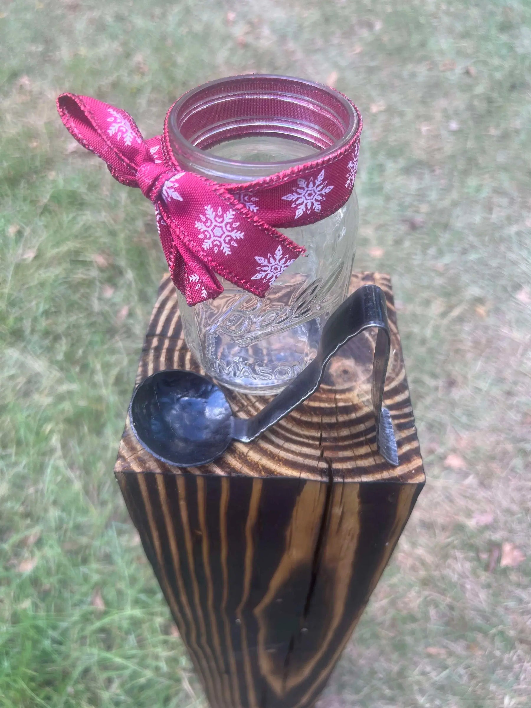 Tea Light Candle Holder by Redbeard's Forge LLC, Southern food gift detail photo 3