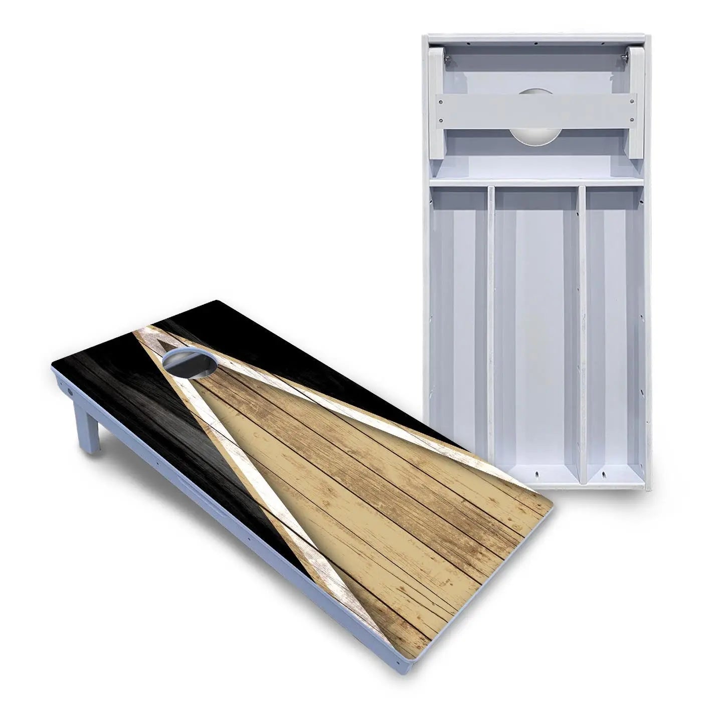 Team Color Triangle Cornhole Boards - All Weather Series by Cornhole Solutions, Southern food gift main product photo