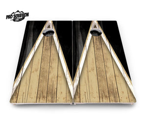 Team Color Triangle Cornhole Boards - Pro Solution Lite Series by Cornhole Solutions, Southern food gift detail photo 5