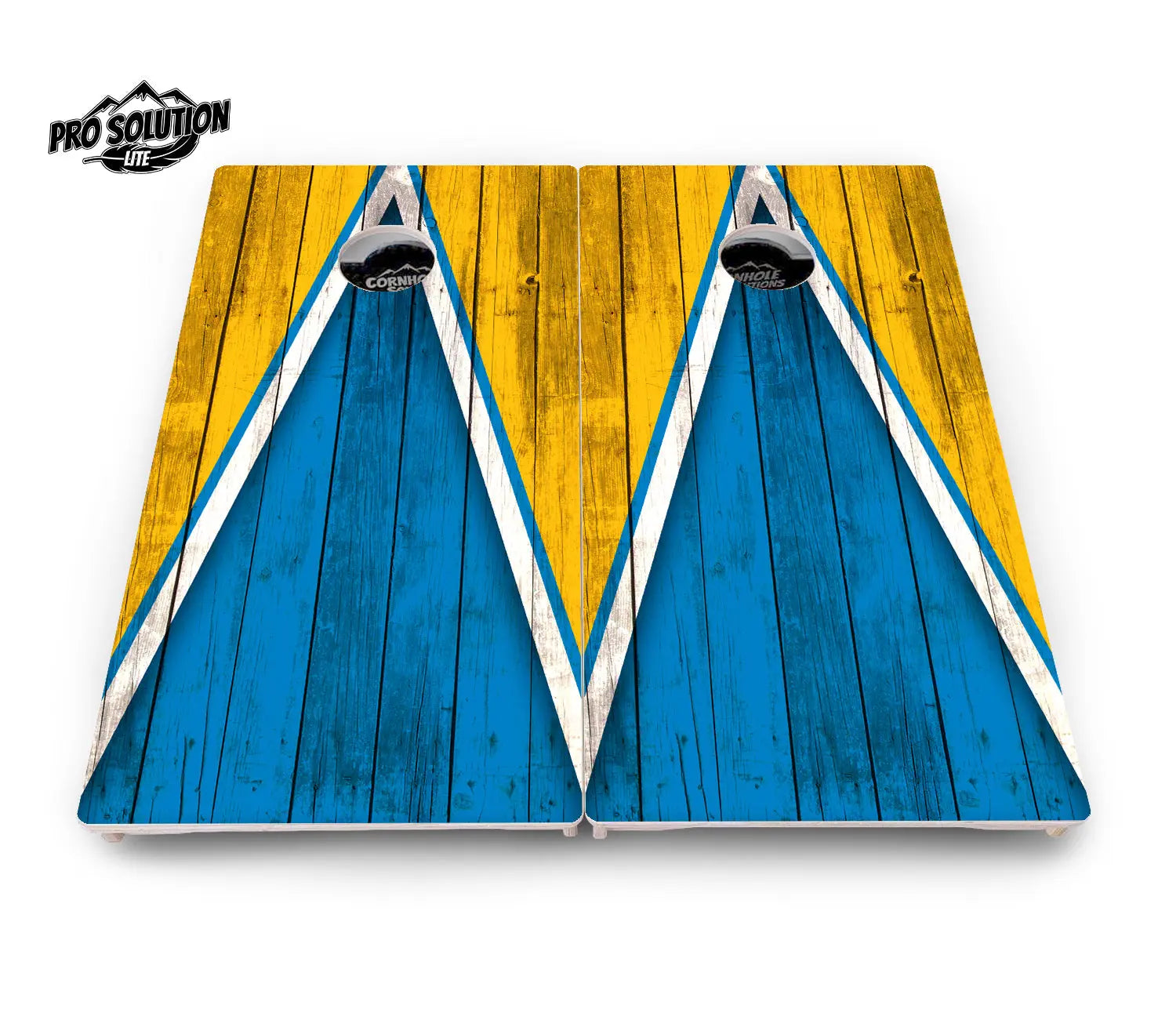 Team Color Triangle Cornhole Boards - Pro Solution Lite Series by Cornhole Solutions, Southern food gift detail photo 8