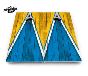 Team Color Triangle Cornhole Boards - Pro Solution Lite Series by Cornhole Solutions, Southern food gift detail photo 8