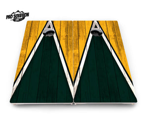 Team Color Triangle Cornhole Boards - Pro Solution Lite Series by Cornhole Solutions, Southern food gift detail photo 14