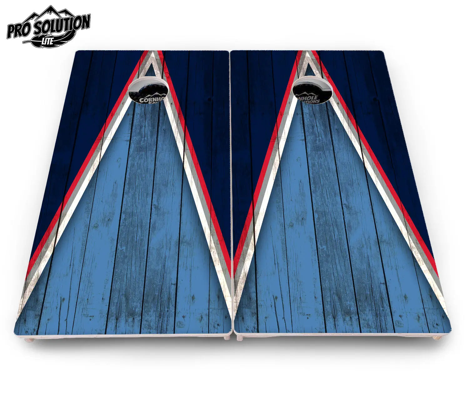 Team Color Triangle Cornhole Boards - Pro Solution Lite Series by Cornhole Solutions, Southern food gift detail photo 18