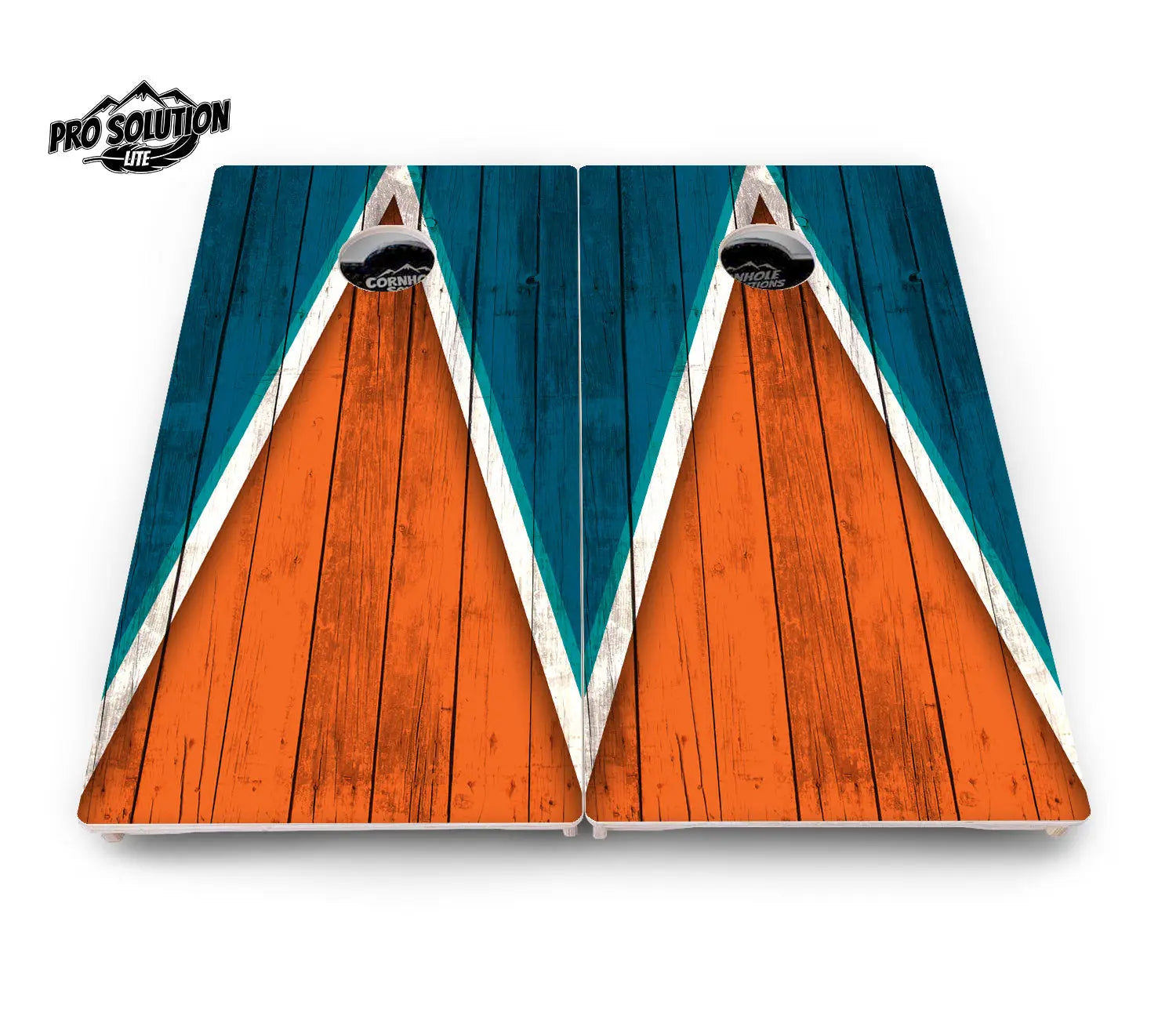 Team Color Triangle Cornhole Boards - Pro Solution Lite Series by Cornhole Solutions, Southern food gift detail photo 25