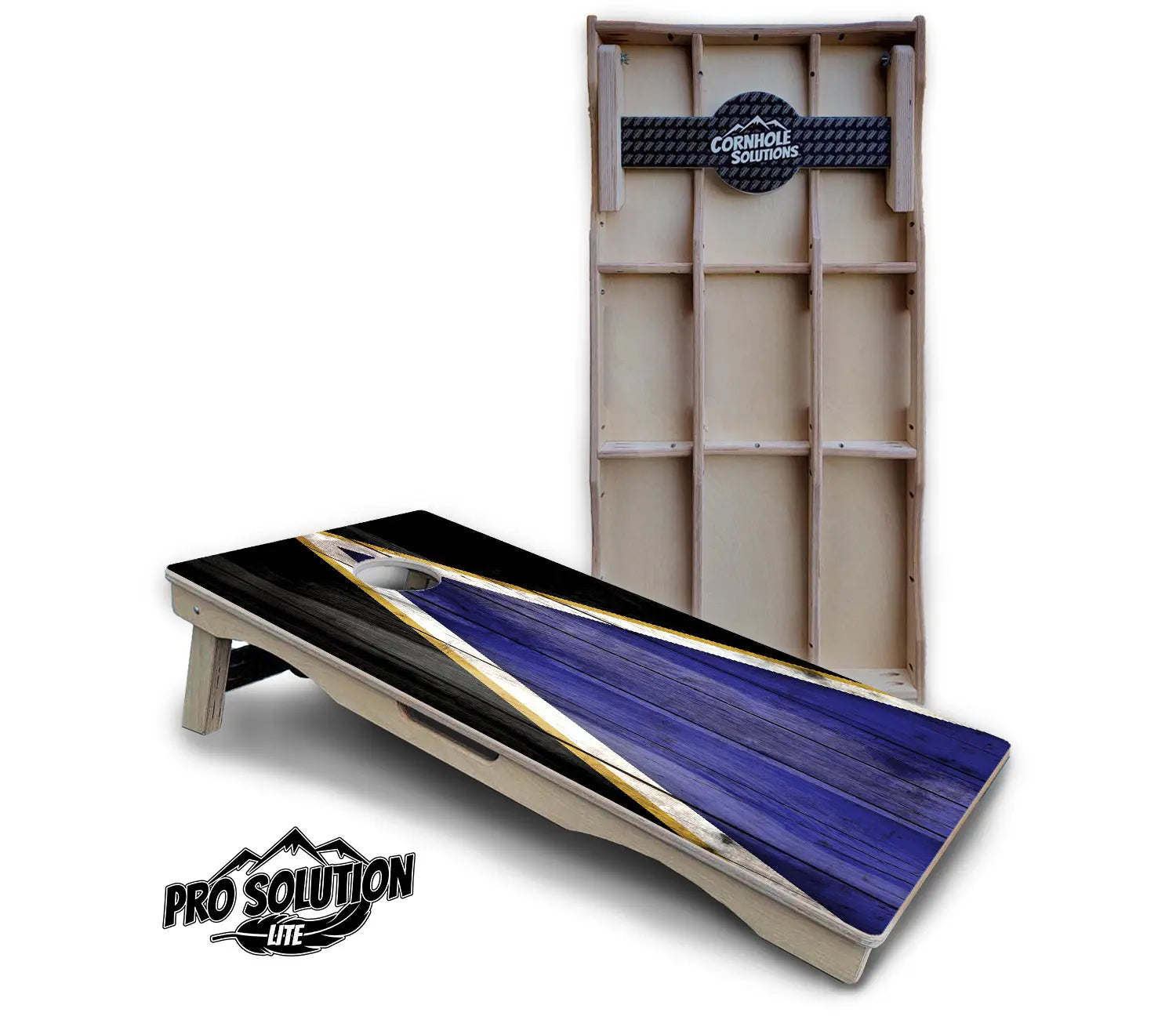 Team Color Triangle Cornhole Boards - Pro Solution Lite Series by Cornhole Solutions, Southern food gift detail photo 28