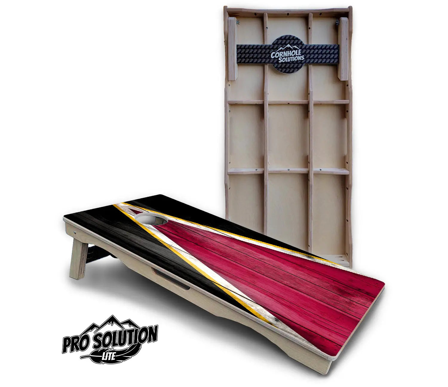 Team Color Triangle Cornhole Boards - Pro Solution Lite Series by Cornhole Solutions, Southern food gift detail photo 32
