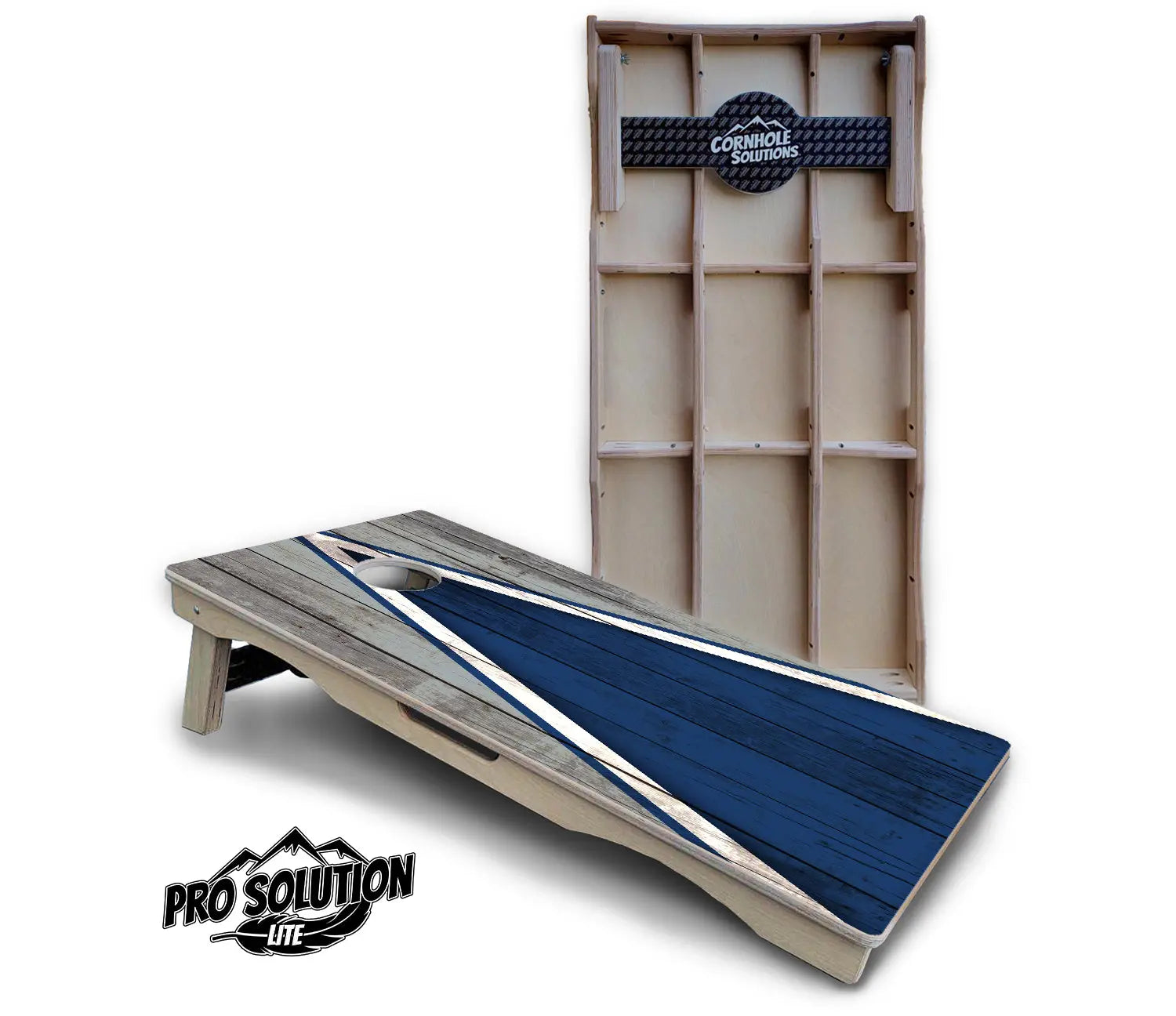 Team Color Triangle Cornhole Boards - Pro Solution Lite Series by Cornhole Solutions, Southern food gift detail photo 34