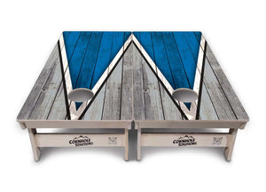 Team Color Triangle Cornhole Boards - Professional Tournament Series