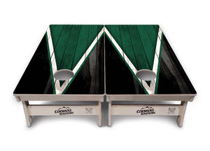 Team Color Triangle Cornhole Boards - Professional Tournament Series