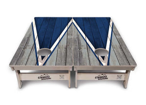 Team Color Triangle Cornhole Boards - Professional Tournament Series