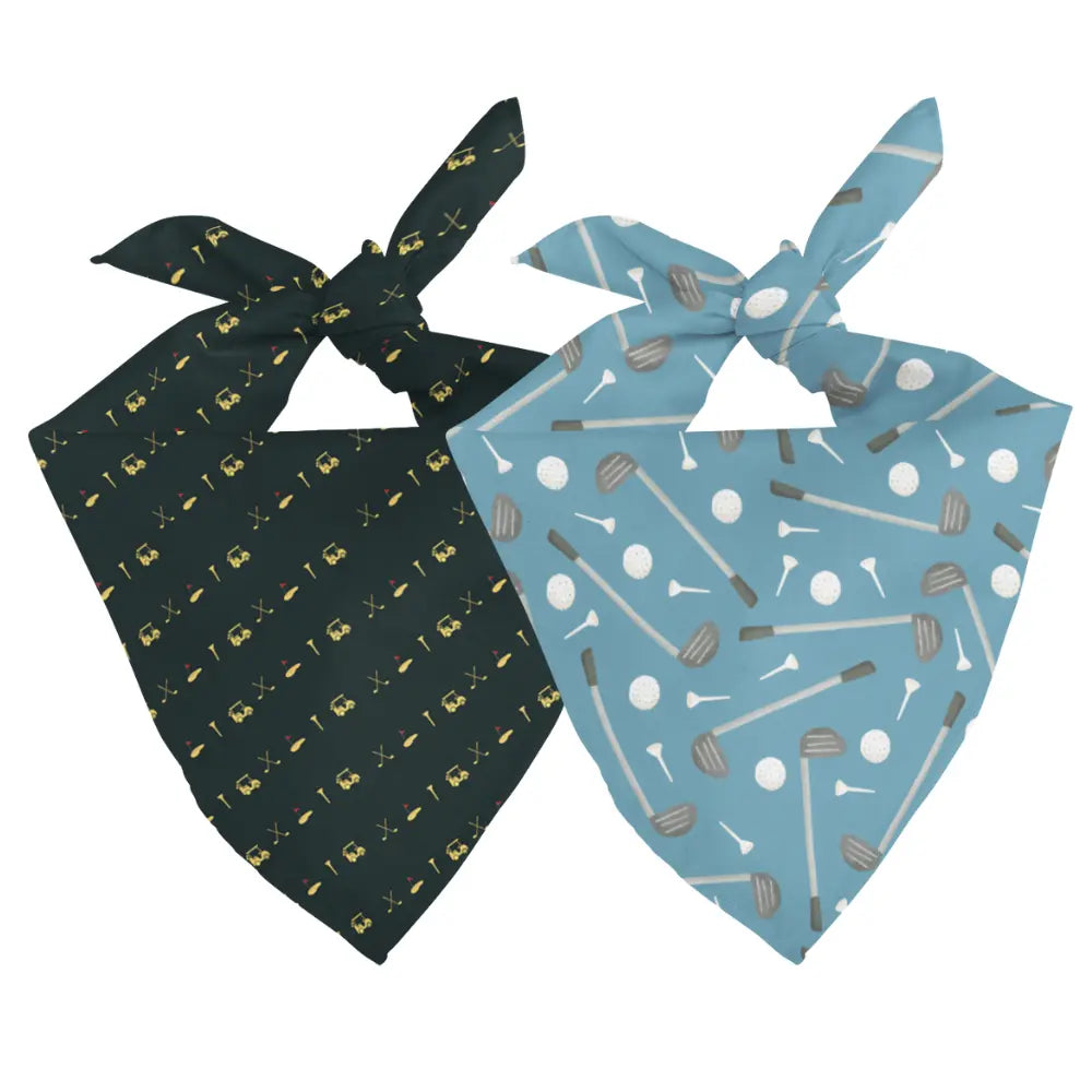 Tee Time Dog Bandana by Dog Bandana Co., Southern lifestyle apparel main product photo
