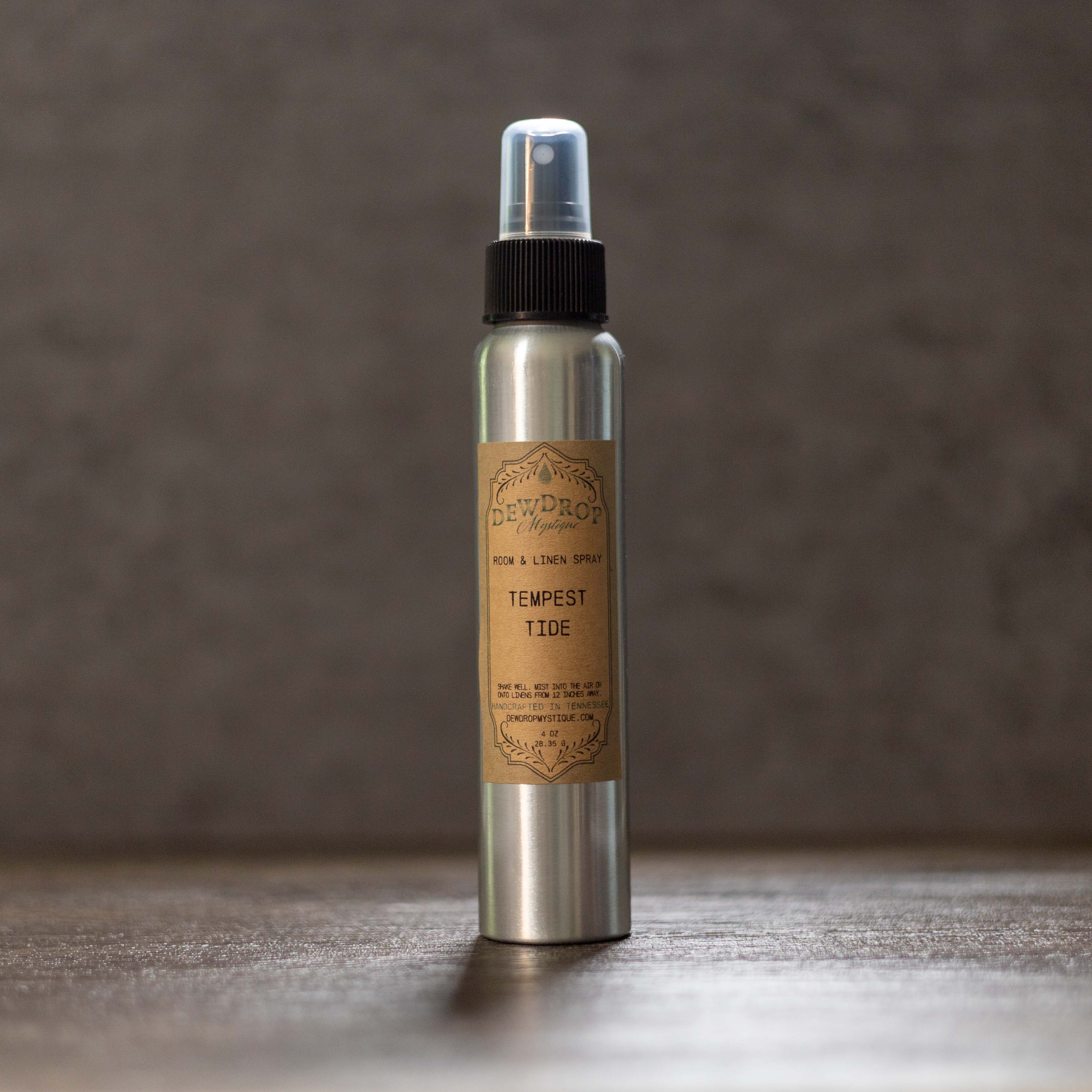 Tempest Tide Room Spray by Dewdrop Mystique LLC, scented candle detail photo 2