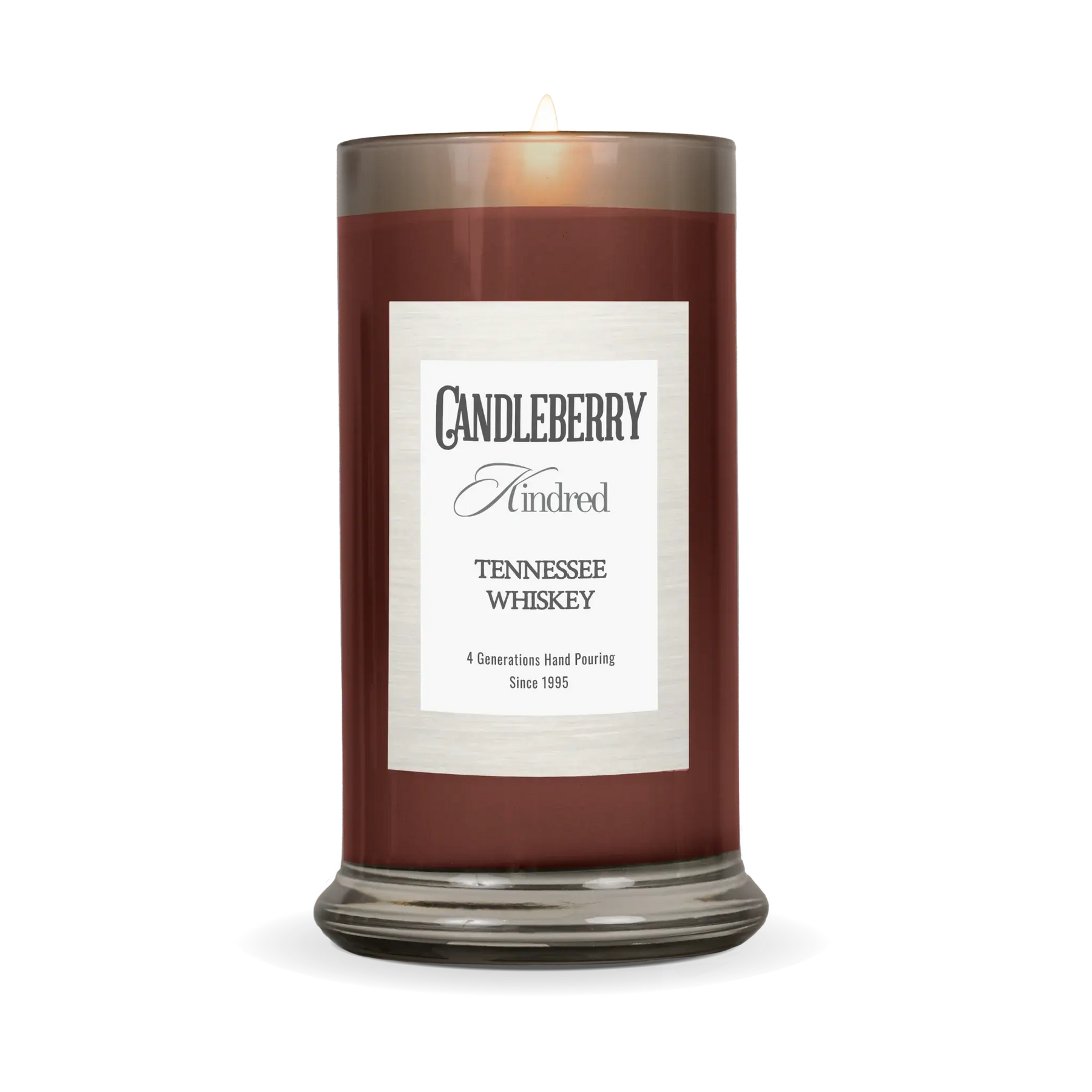 Tennessee Whiskey®, Kindred, Large Jar Candle (Collective) by The Candleberry® Candle Company, scented candle detail photo 2