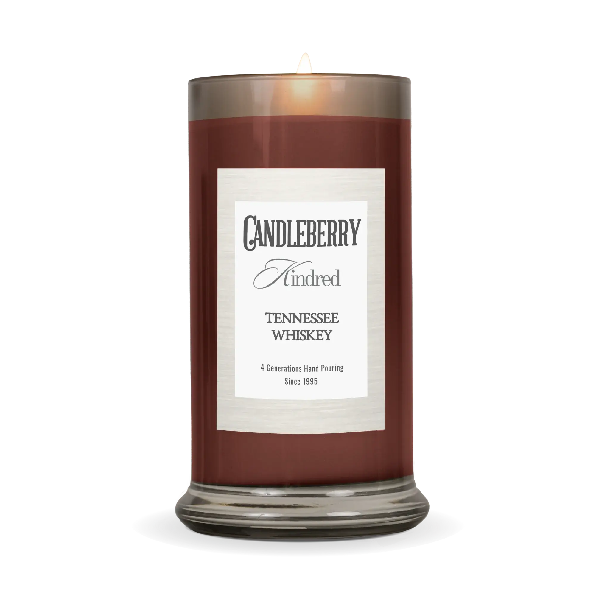 Tennessee Whiskey®, Kindred, Large Jar Candle (Collective) by The Candleberry® Candle Company, scented candle detail photo 2