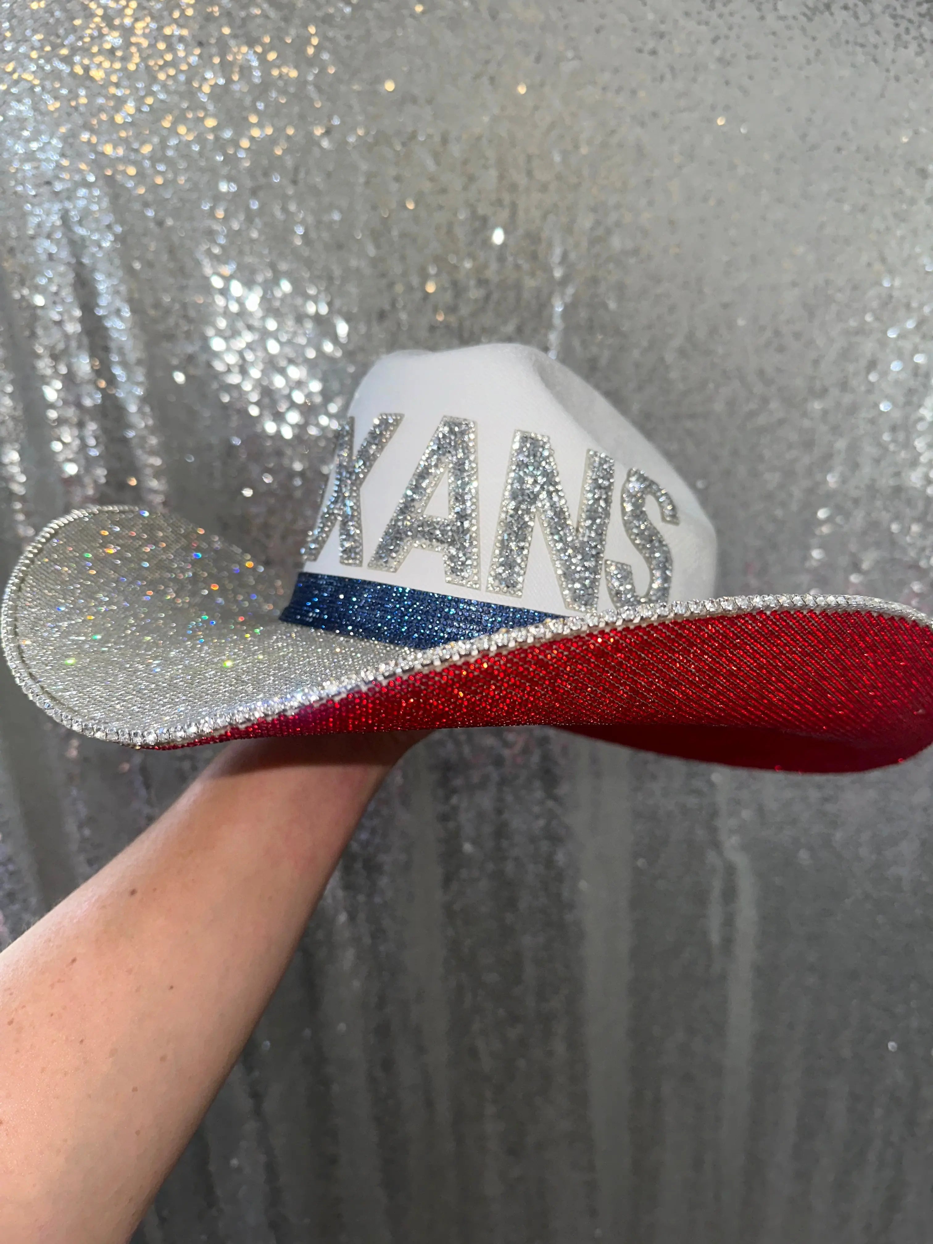 Texans Hat by Rhinestone Cowgirl, Southern lifestyle apparel detail photo 2