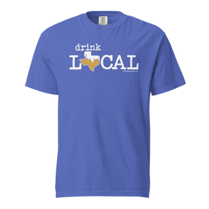 Texas Beer Mug Tee - Drink Local - COMFORT COLORS BRAND TEE Drink Beer Gear