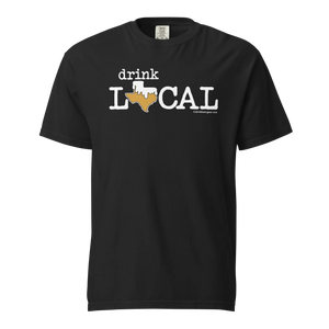 Texas Beer Mug Tee - Drink Local - COMFORT COLORS BRAND TEE Drink Beer Gear