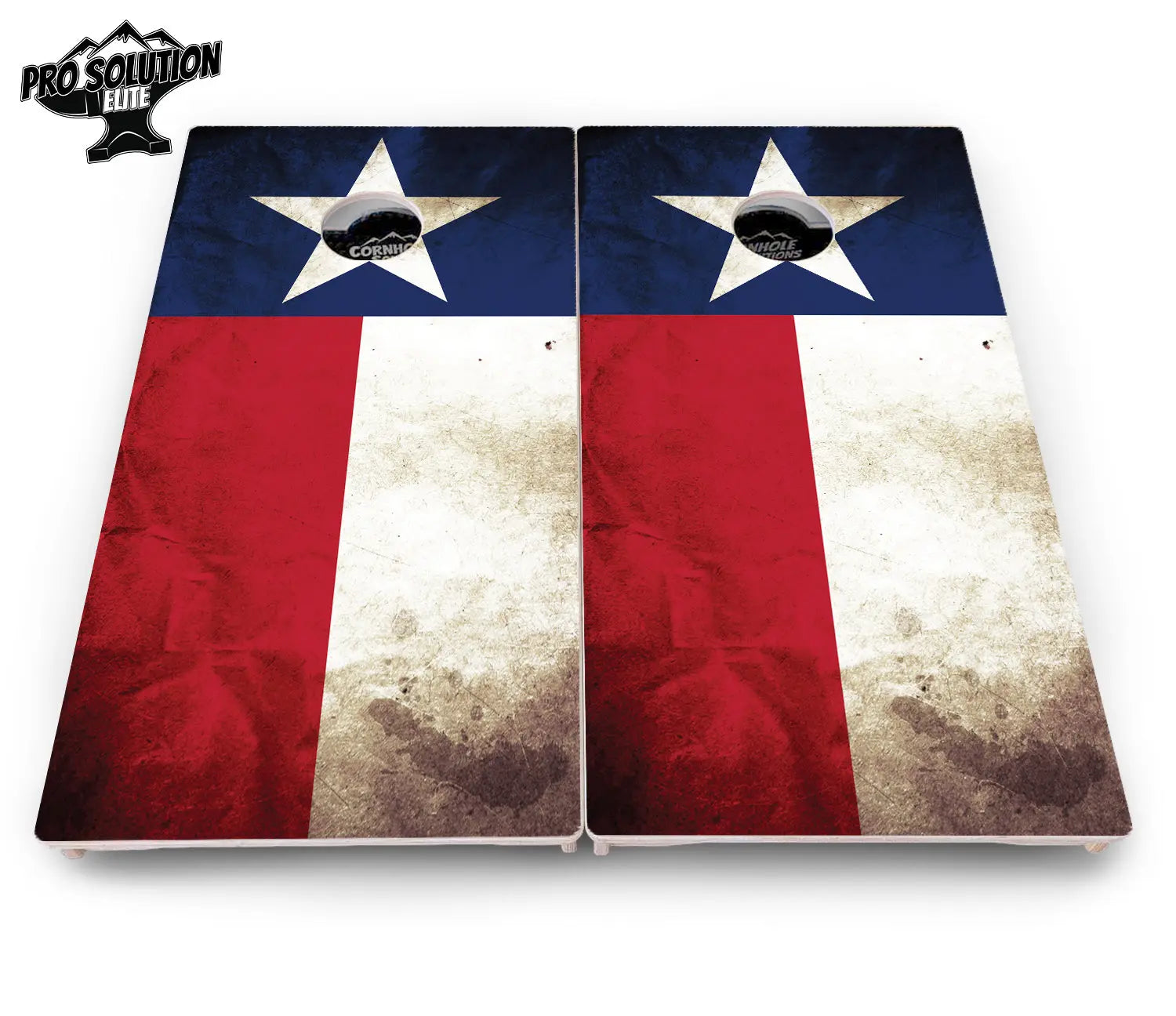 Texas Flag Cornhole Boards - Pro Solution Elite Series by Cornhole Solutions, custom cornhole board detail photo 4