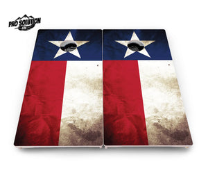 Texas Flag Cornhole Boards - Pro Solution Lite Series Cornhole Solutions