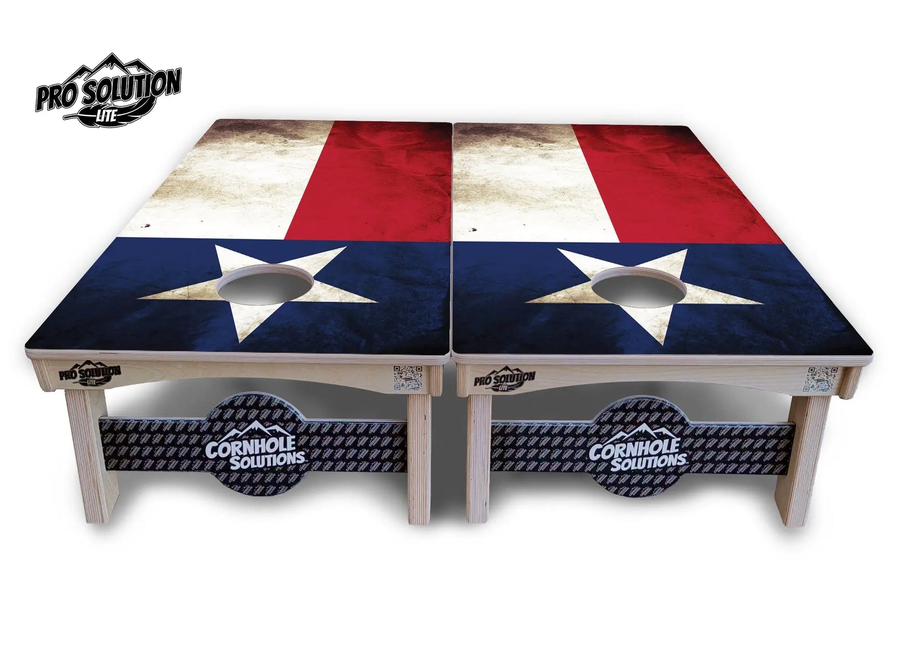 Texas Flag Cornhole Boards - Pro Solution Lite Series Cornhole Solutions