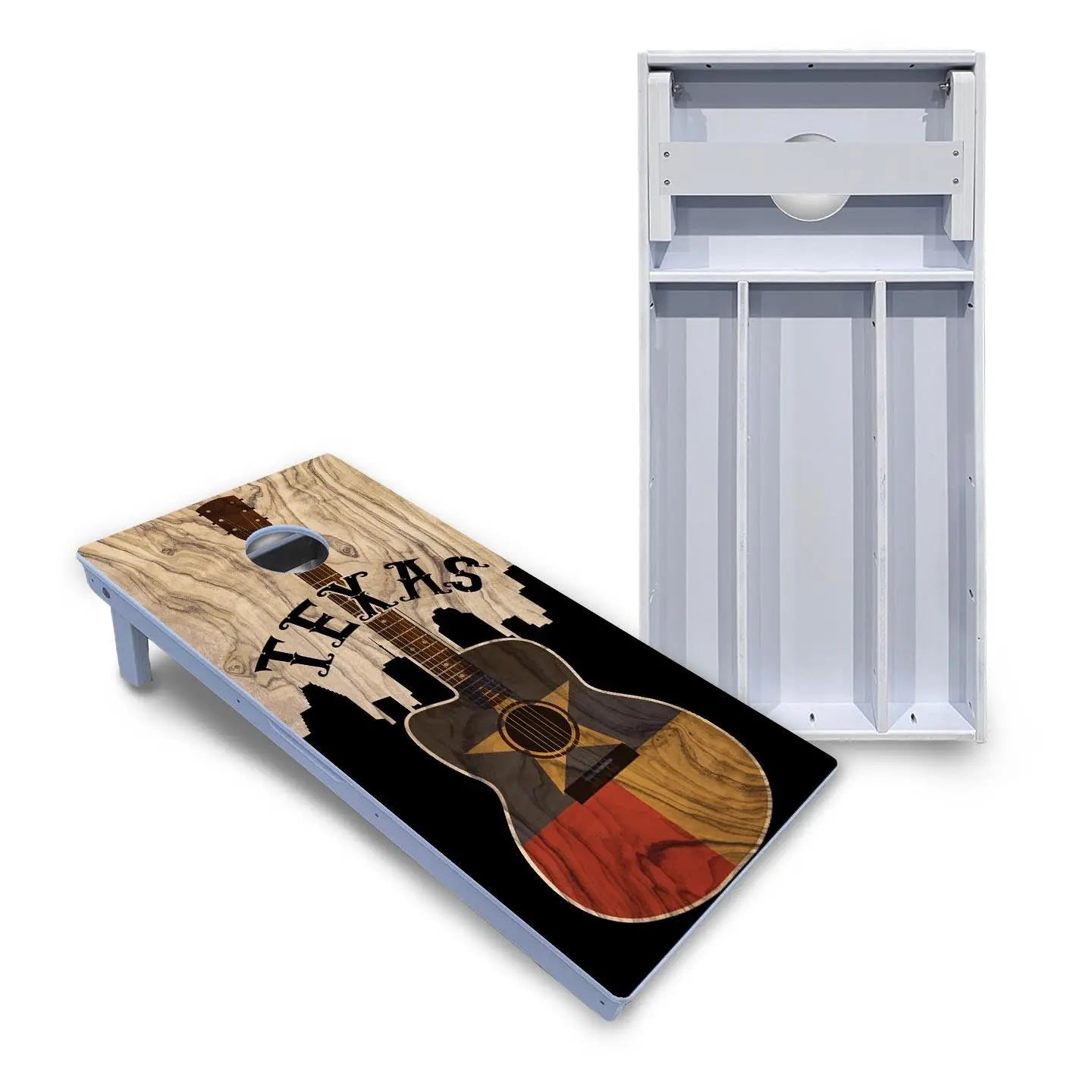 Texas Guitar Cornhole Boards - All Weather Series Cornhole Solutions