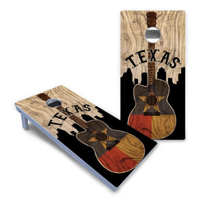 Texas Guitar Cornhole Boards - All Weather Series Cornhole Solutions