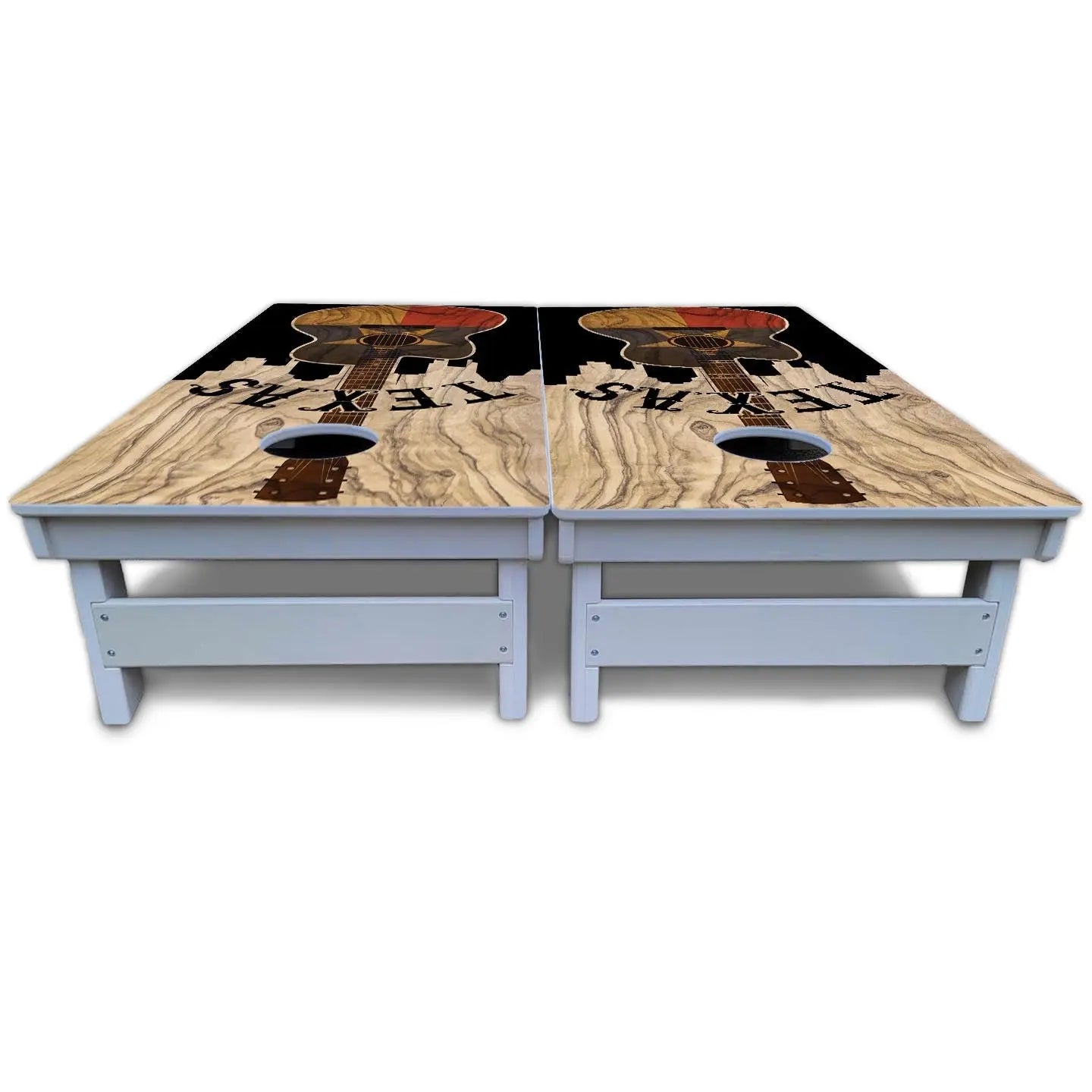 Texas Guitar Cornhole Boards - All Weather Series Cornhole Solutions