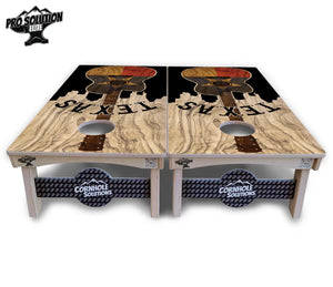 Texas Guitar Cornhole Boards - Pro Solution Elite Series Cornhole Solutions