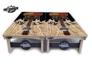 Texas Guitar Cornhole Boards - Pro Solution Lite Series Cornhole Solutions
