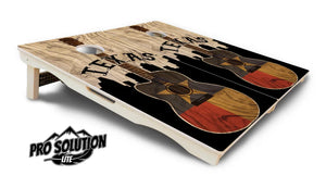 Texas Guitar Cornhole Boards - Pro Solution Lite Series Cornhole Solutions