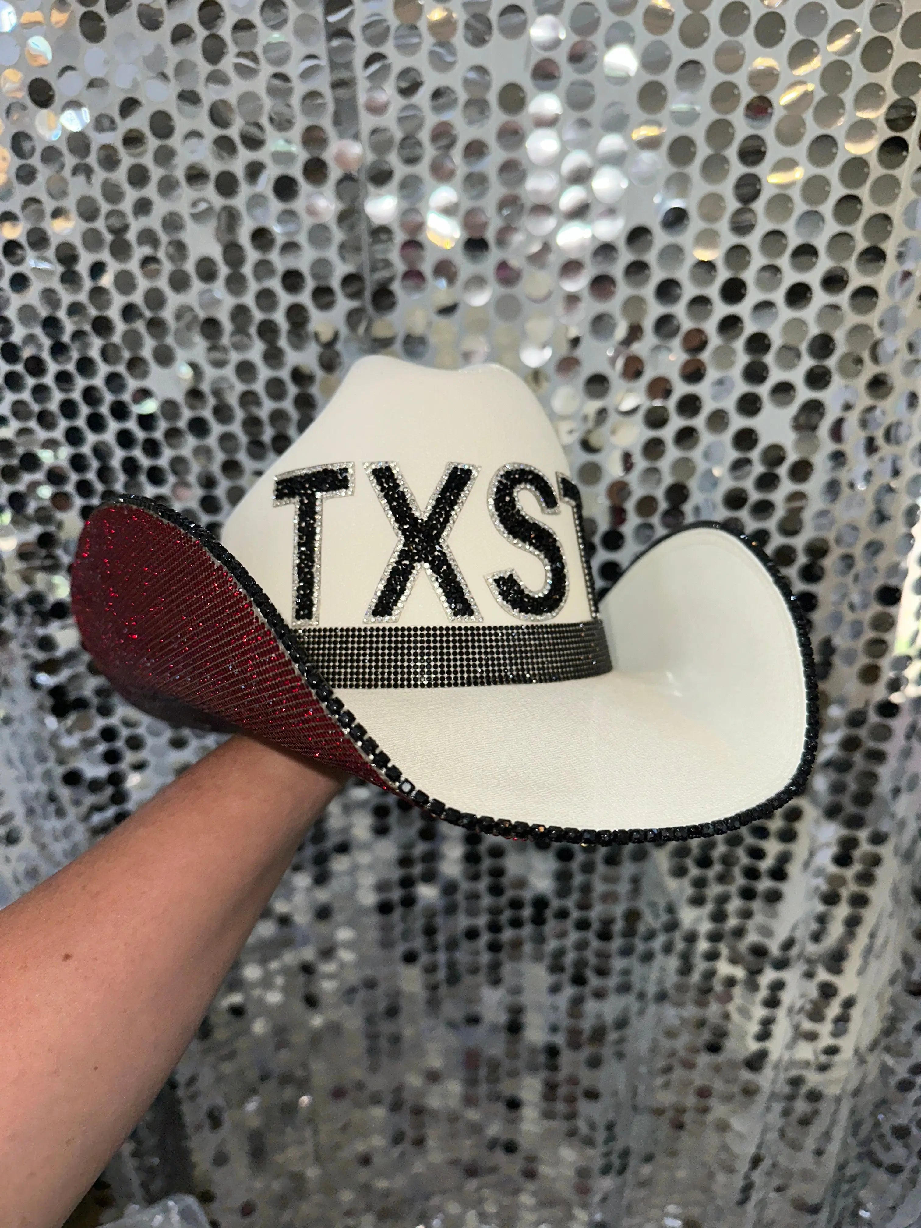Texas State University Hat by Rhinestone Cowgirl, Southern lifestyle apparel main product photo