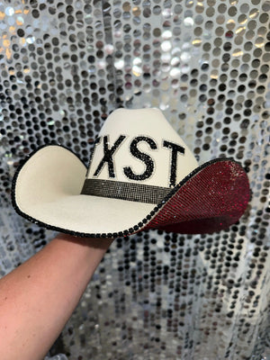Texas State University Hat Rhinestone Cowgirl