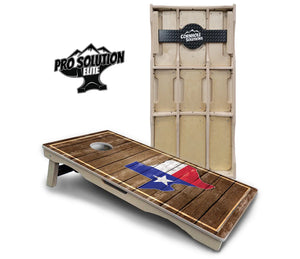 Texas Wood Panel Cornhole Boards - Pro Solution Elite Series Cornhole Solutions
