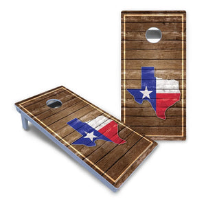 Texas Wood Slats Cornhole Boards - All Weather Series Cornhole Solutions