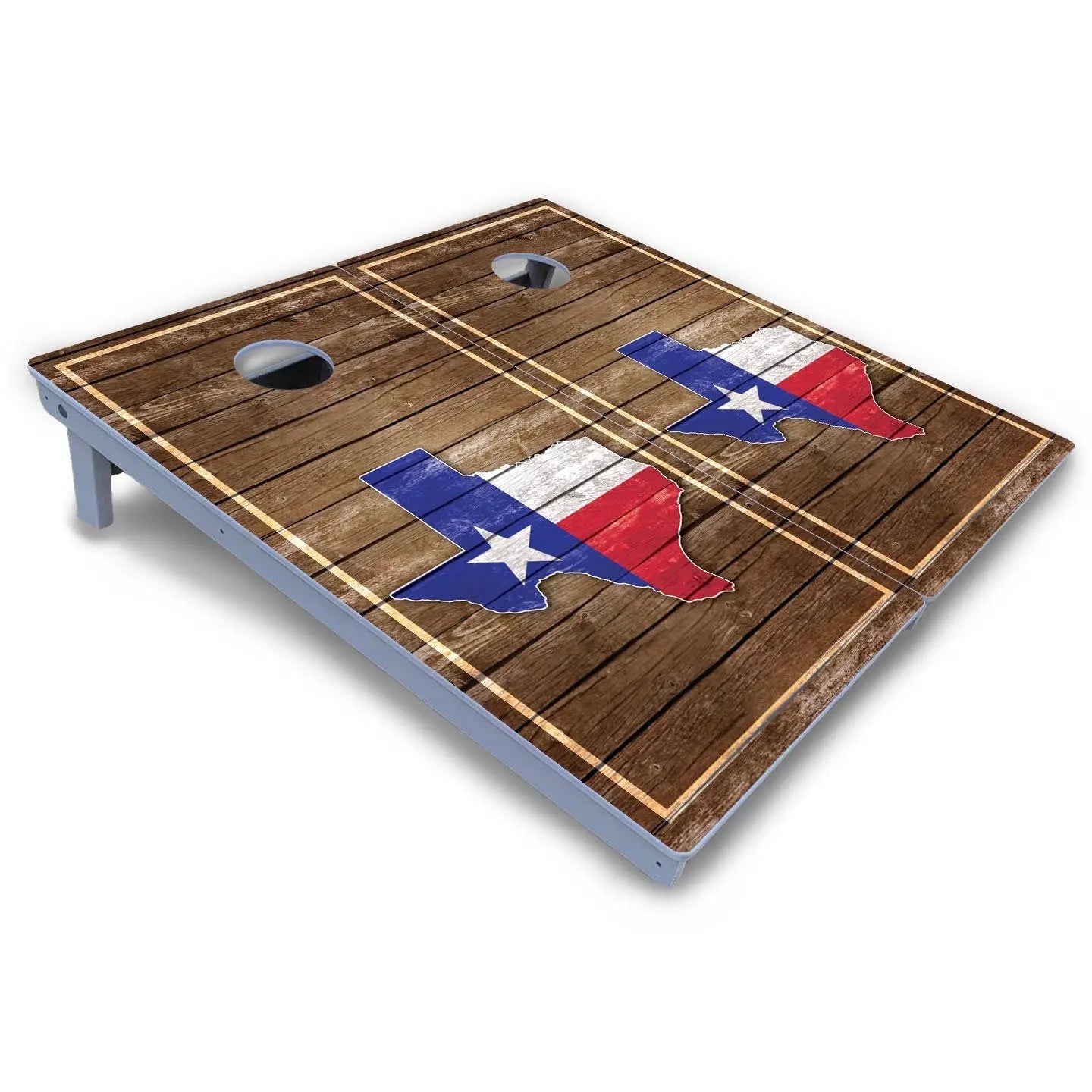 Texas Wood Slats Cornhole Boards - All Weather Series Cornhole Solutions