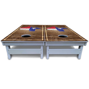 Texas Wood Slats Cornhole Boards - All Weather Series Cornhole Solutions