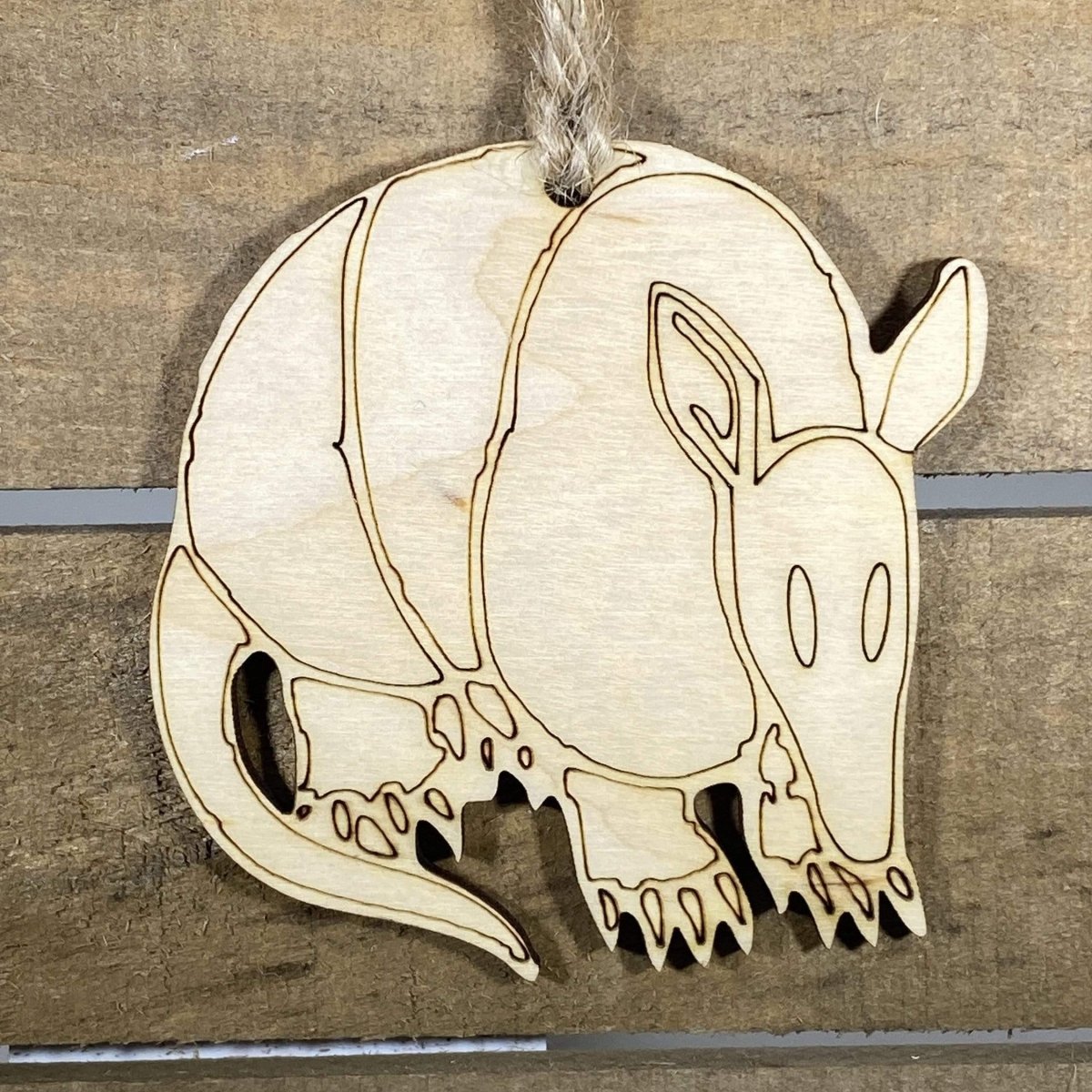 Texas Armadillo Christmas Ornament | Funny Holiday Decor