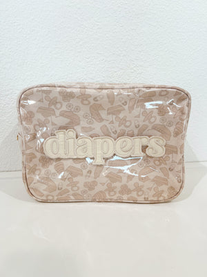 Diapers XL - Clear Coat Bag